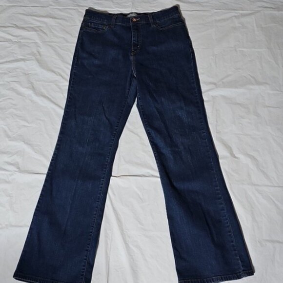Levi's Perfectly Slimming Bootcut 512 Women's Denim Blue Jeans Unsized Used - Picture 15 of 15